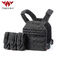 Black 1000D nylon Adjustable Tactical Gear Vest For Combat Training आपूर्तिकर्ता