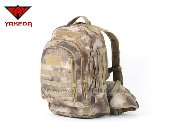 चीन 600D Waterproof Polyester Tactical Military Backpack for Man FCC SGS आपूर्तिकर्ता