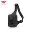 Durable Black Nylon Tactical Sling Bag , Cross Body Gun Backpack आपूर्तिकर्ता